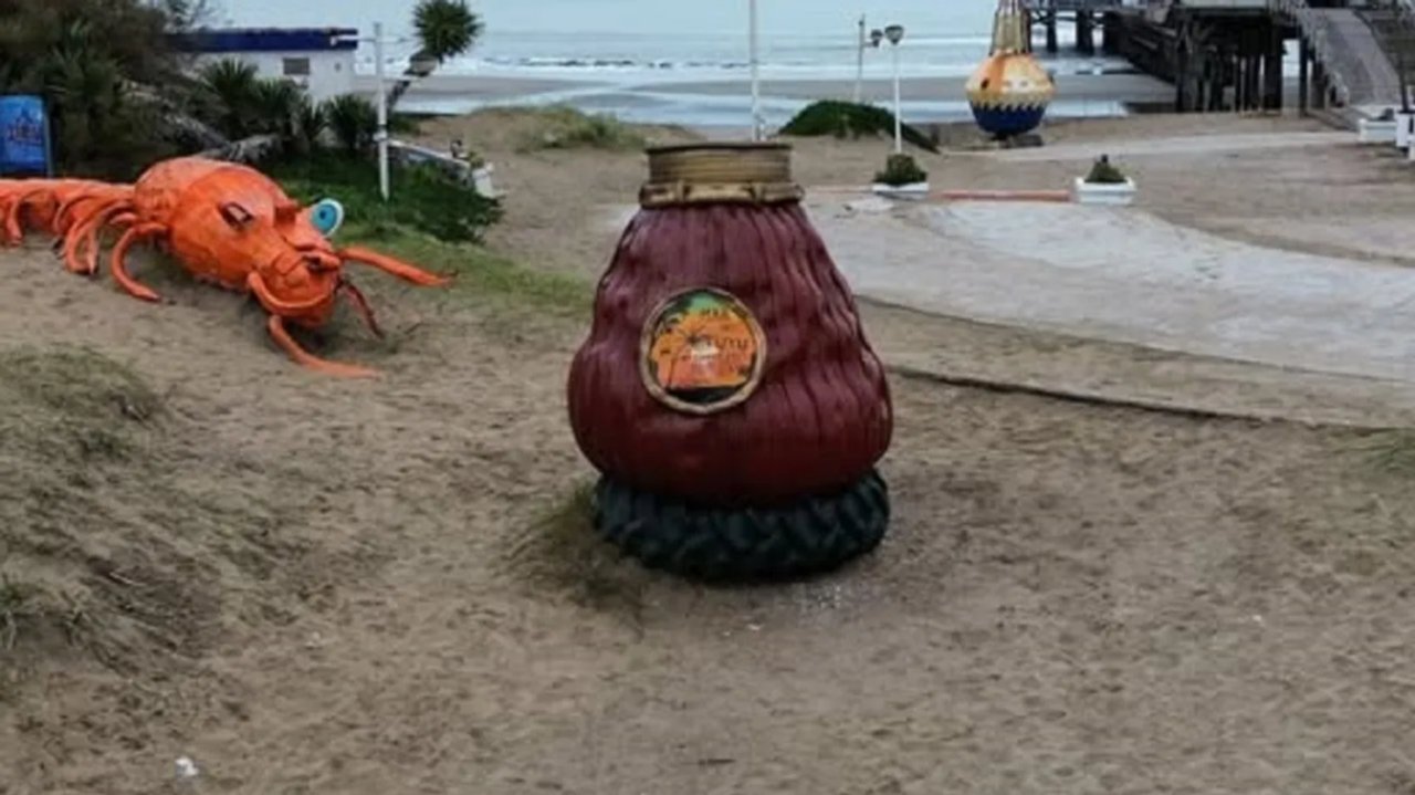 Mate gigante de Mar del Tuyú sin bombilla
