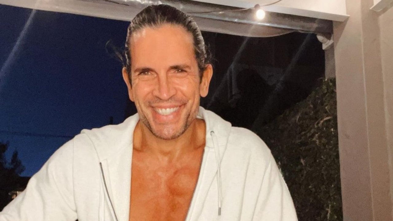 Diego Ramos en una producción fotográfica