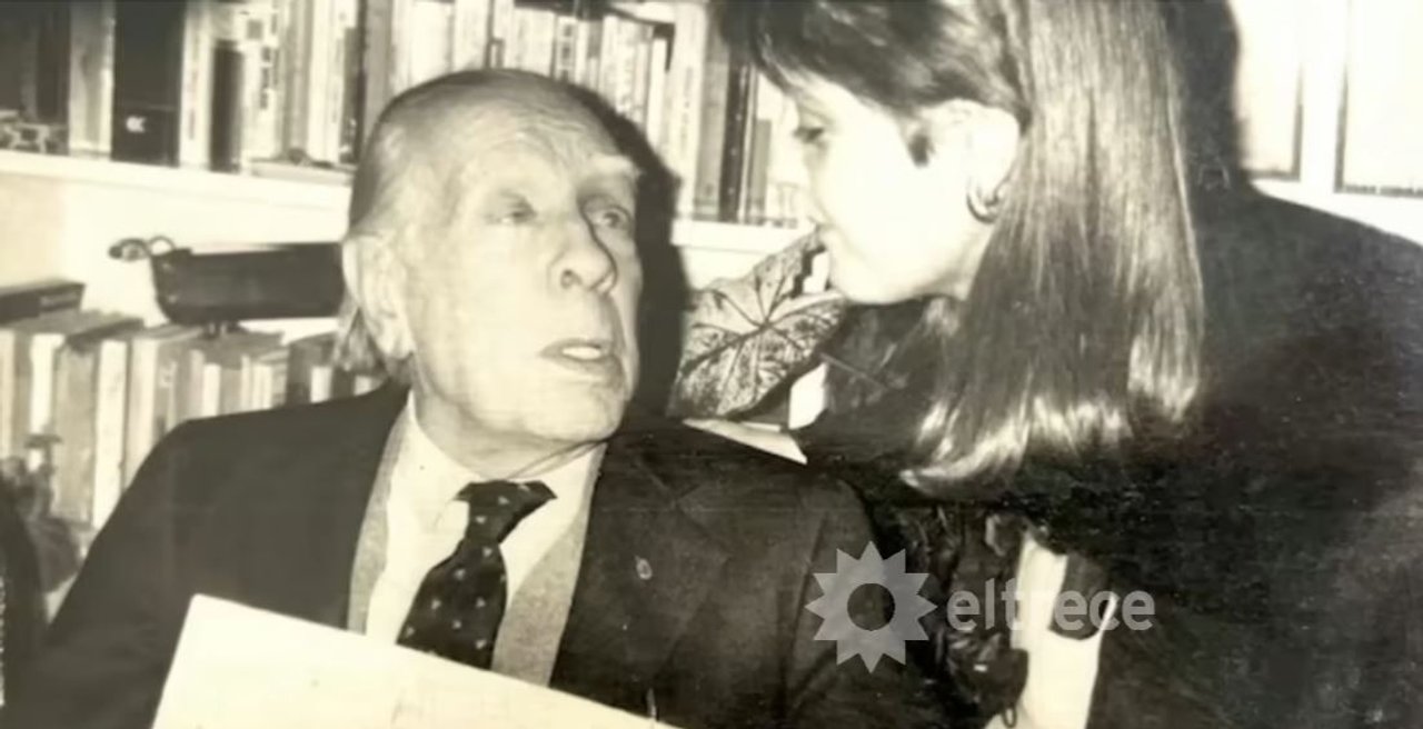 Carola Reyna recuerda sus encuentros con Jorge Luis Borges