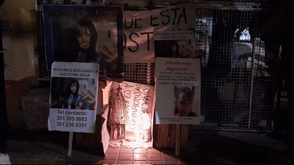 “Nadie nos escuchó. No hicieron nada. Cuánto se tardaron”, dijeron los familiares y vecinos de Agostina. Foto: Agencia NA/Redes.
