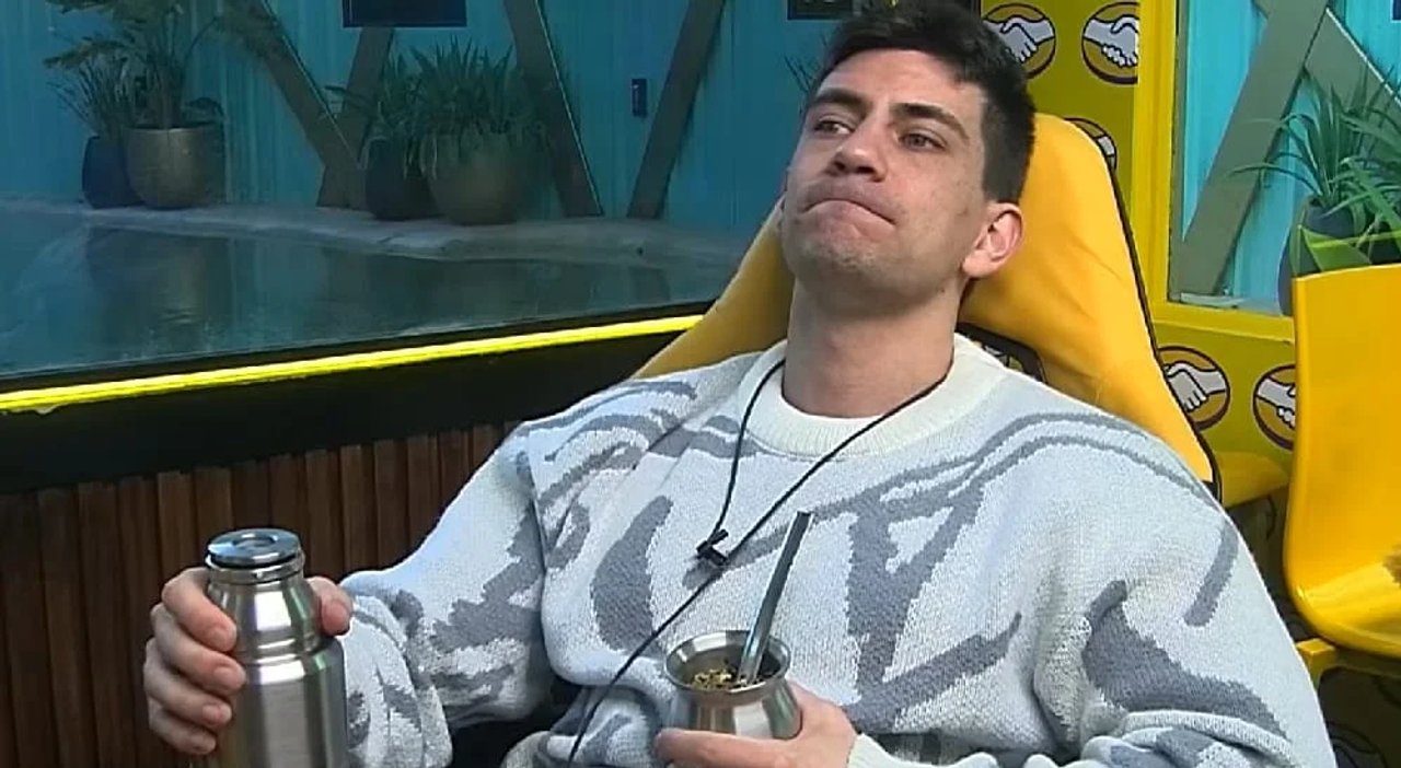 Matías Hanssen, participante de Gran Hermano, en el confesionario