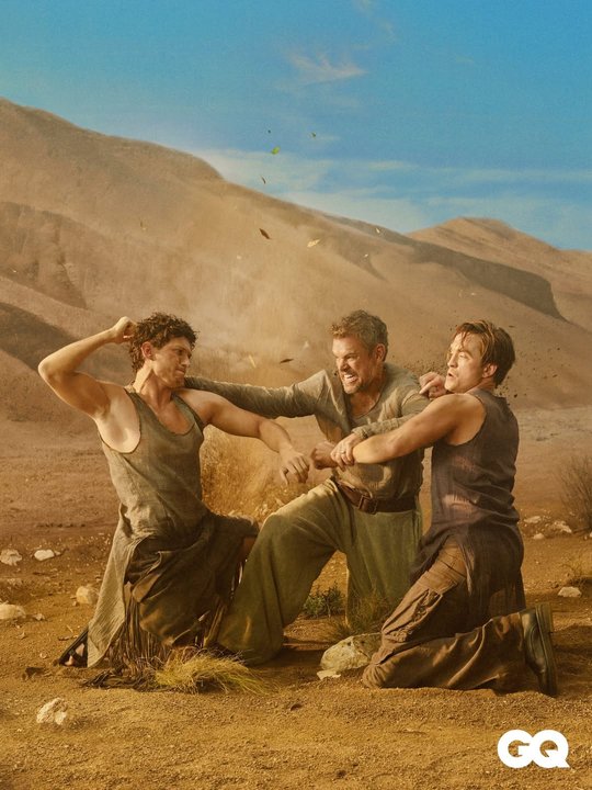 Robert Pattinson, Tom Holland y Matt Damon en producción inspirada en La Odisea