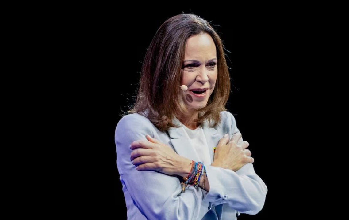 "Venezuela nos necesita a todos", afirmó la dirigente opositora María Cristina Machado