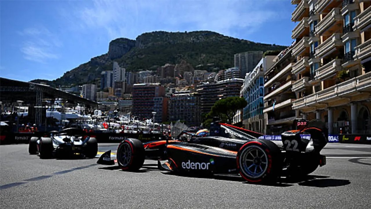 Fórmula 2: Varrone terminó duodécimo en la carrera sprint del GP de Mónaco y no logró sumar puntos