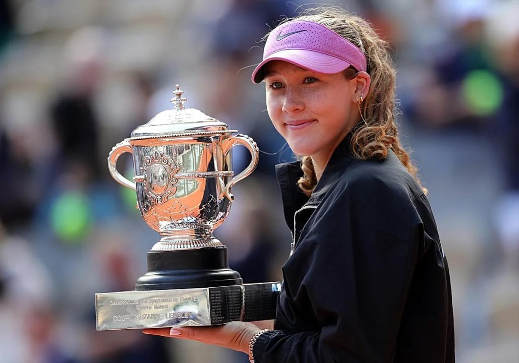 Andreeva se quedó con el título en Roland Garros y conquistó su primer Grand Slam