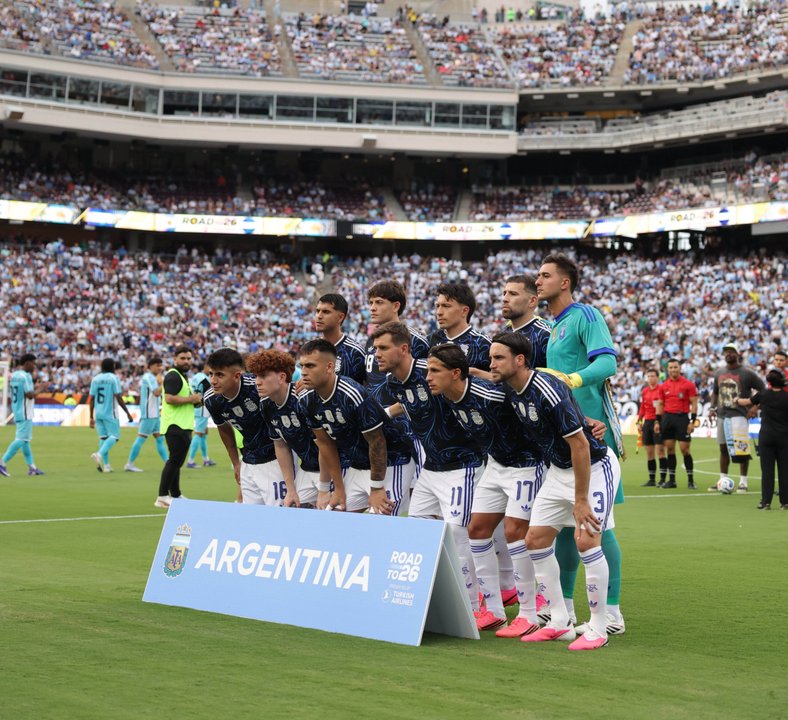 Vista panorámica de uno de los estadios del Mundial 2026 donde jugará Argentina