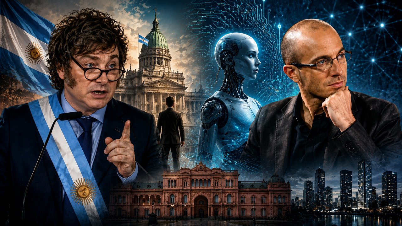 Yuval Noah Harari elogió a Milei, pero cuestionó su idea sobre la IA: la respuesta del libertario Yuval Noah Harari elogió a Milei, pero cuestionó su idea sobre la IA: la respuesta del libertario