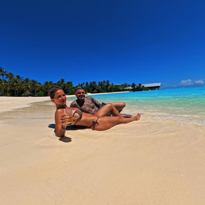 Sin filtros: Mauro Icardi publicó una foto de la China Suárez al borde de la censura