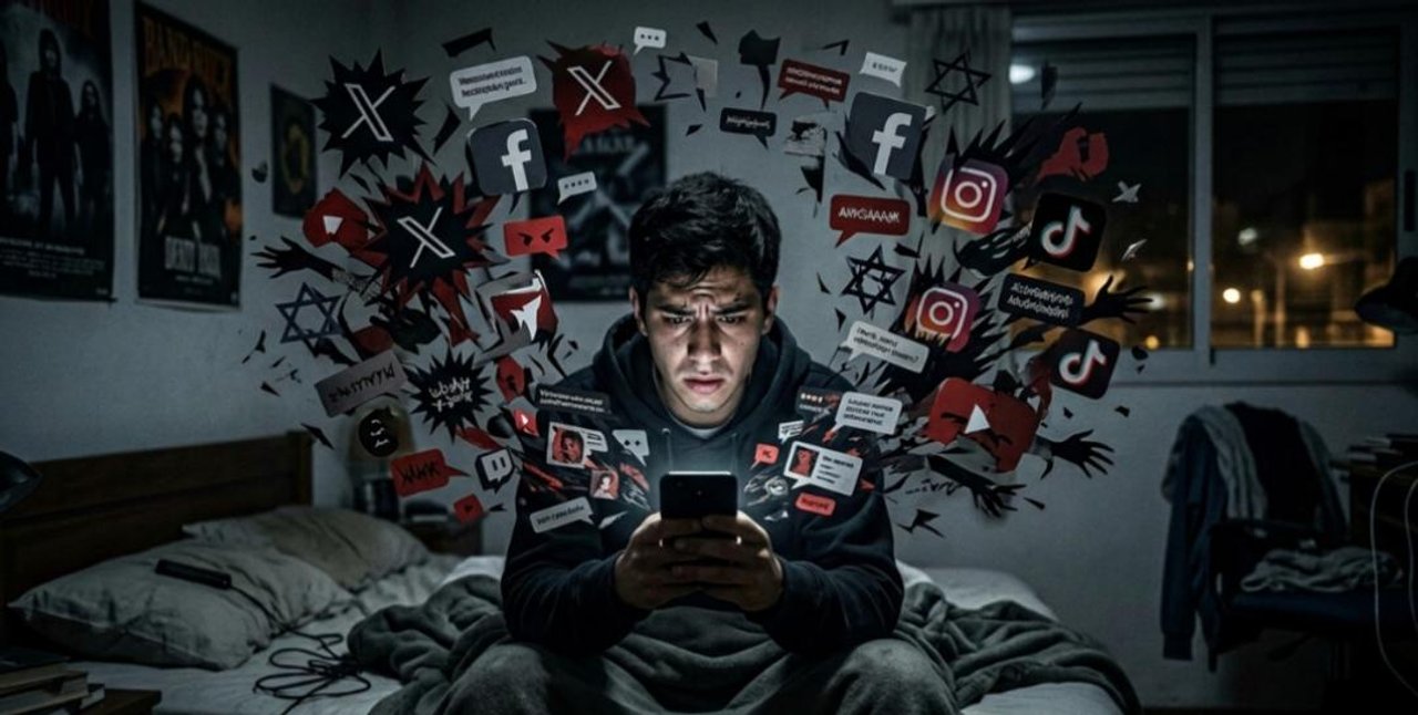 El antisemitismo digital en América Latina se mantiene en niveles críticos, según un informe regional