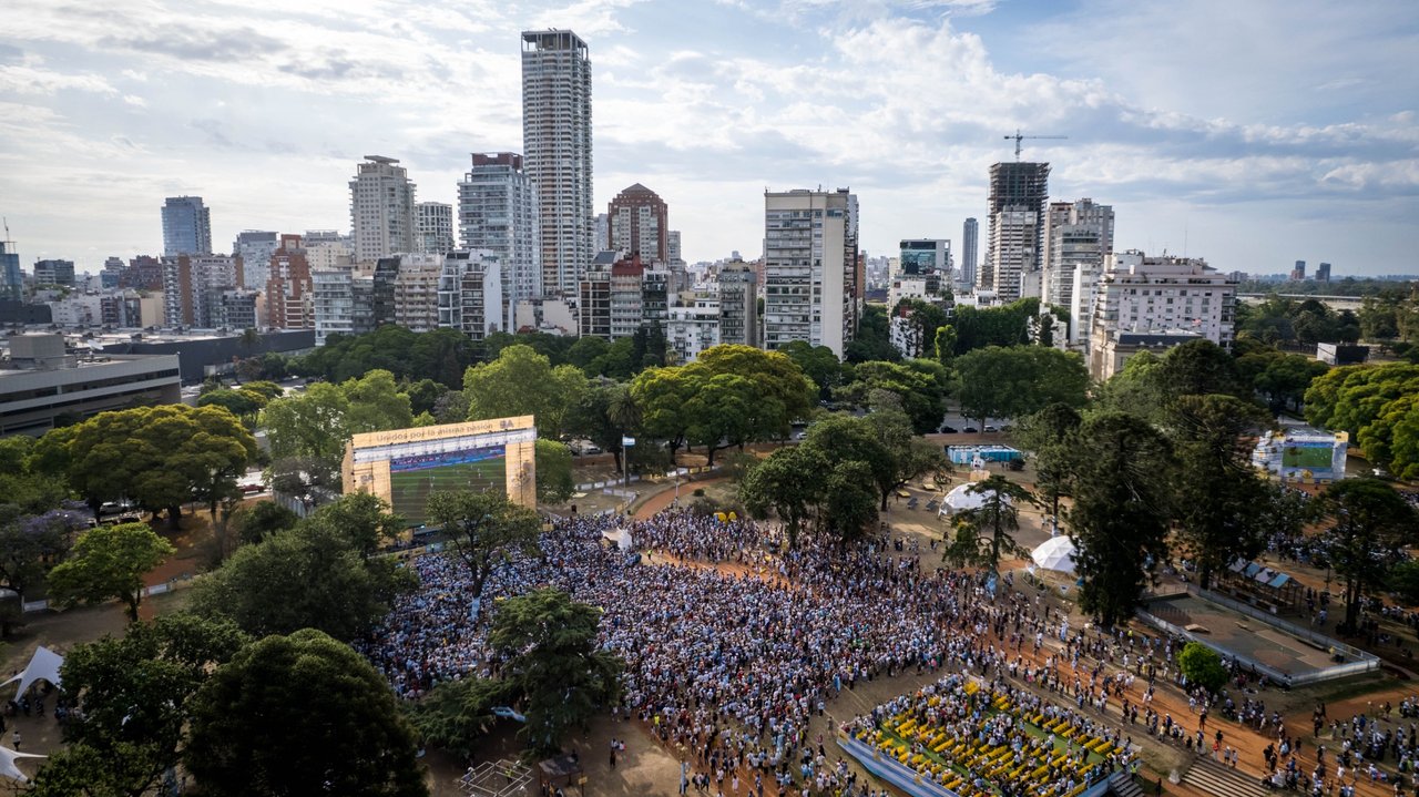 Mega Fan Fest: las pantallas gigantes para ver los partidos de la Selección argentina en la Ciudad de Buenos Aires