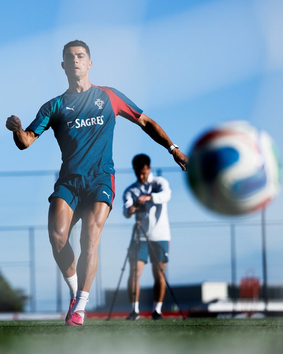 Irreconocible: los errados de Cristiano Ronaldo en el amistoso de Portugal