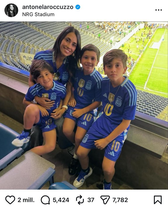 Cuáles son las cábalas de Antonela Roccuzzo camino al Mundial 2026