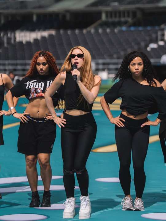 Shakira muestra su rutina de ensayos y canta "Dai Dai" rumbo a la apertura del Mundial 2026