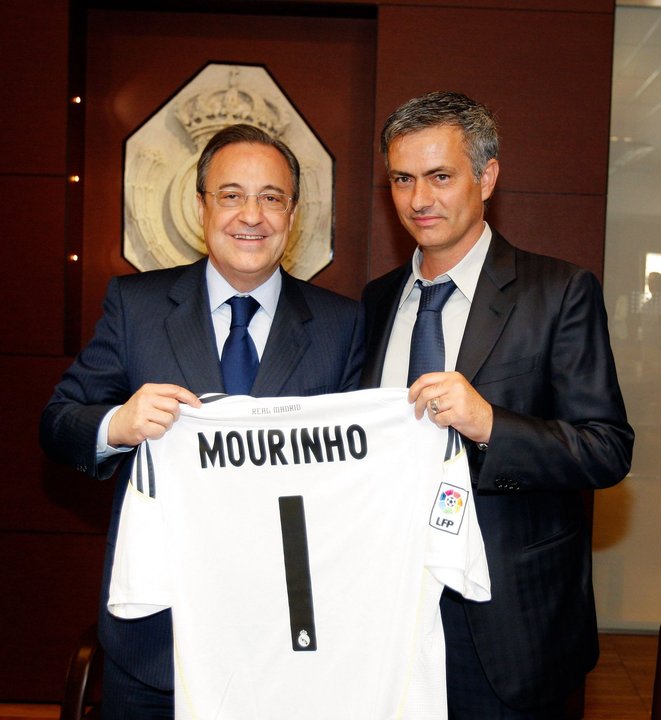 José Mourinho fue presentado oficialmente como técnico del Real Madrid