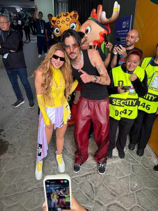 Shakira en la ceremonia inaugural del Mundial 2026
