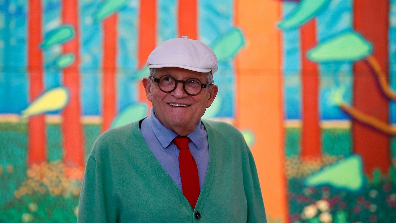 Murió David Hockney, uno de los grandes maestros del arte contemporáneo