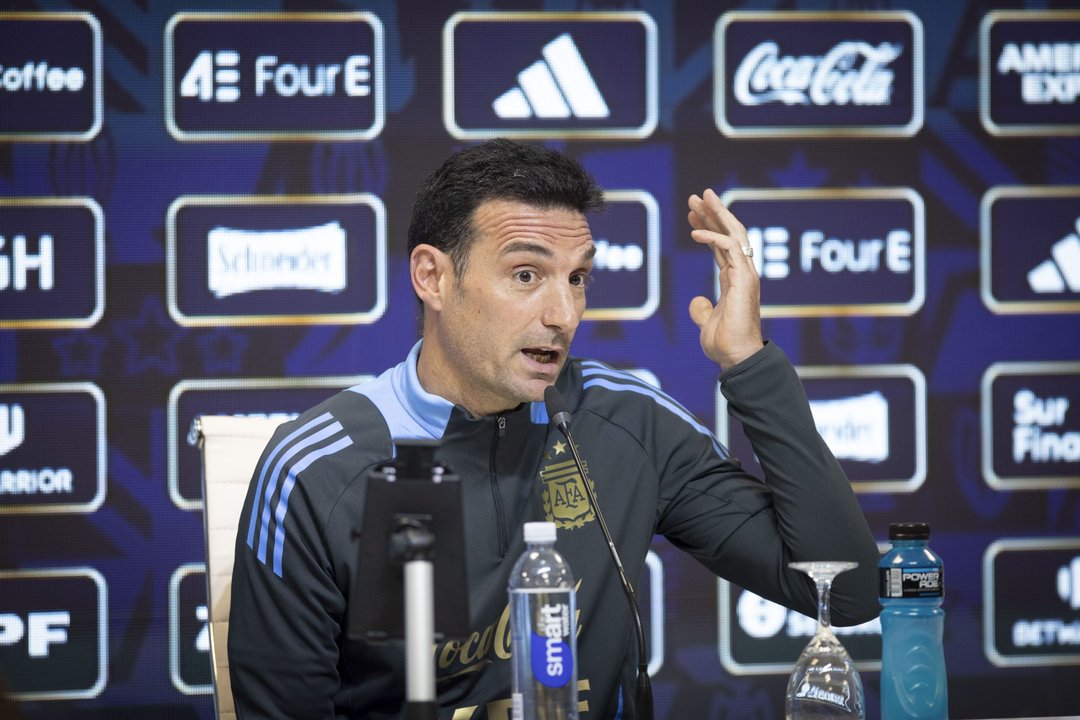 Lionel Scaloni en conferencia antes del debut de Argentina en el Mundial 2026