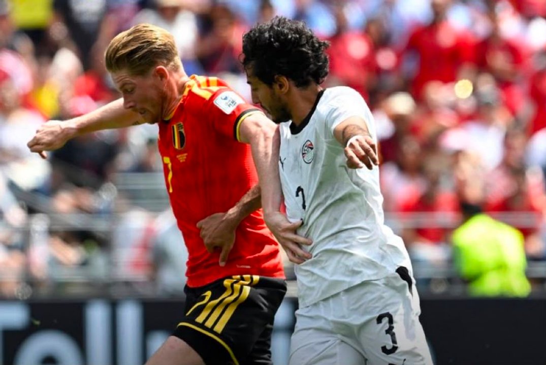 Bélgica logra empatar ante Egipto en un emocionante duelo del Mundial 2026