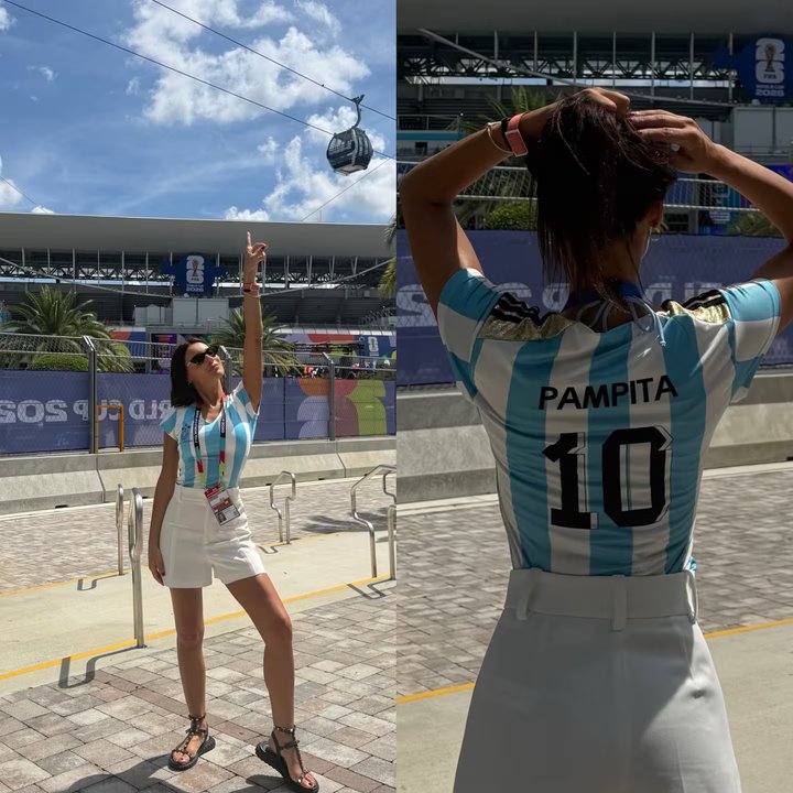 Famosos argentinos en Kansas City para el debut de la Selección en el Mundial 2026