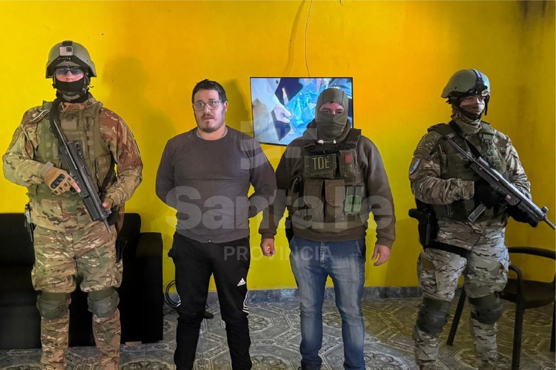 Detenido Fernando 'Narigón' Vázquez, uno de los criminales más buscados de Santa Fe