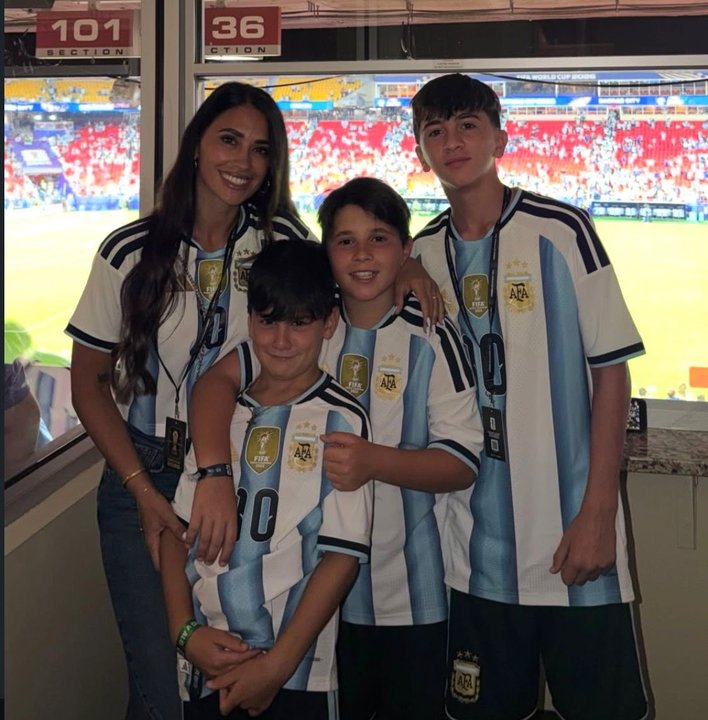 El posteo de Antonela Roccuzzo tras la noche soñada de Messi ante Argelia