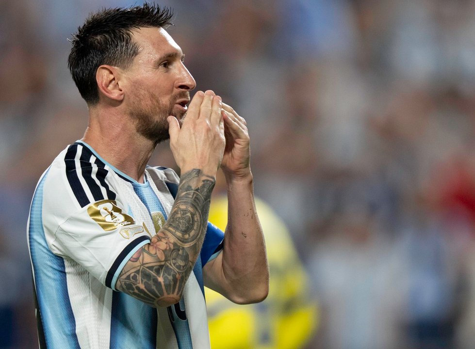 Lionel Messi con la camiseta de la Selección argentina en el Mundial 2026