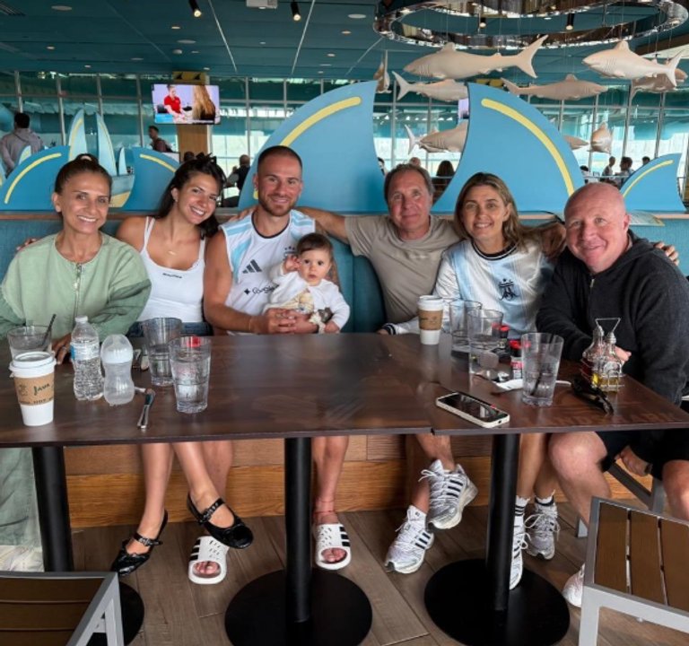 La Selección argentina disfruta de una tarde libre en Kansas City tras su victoria ante Argelia