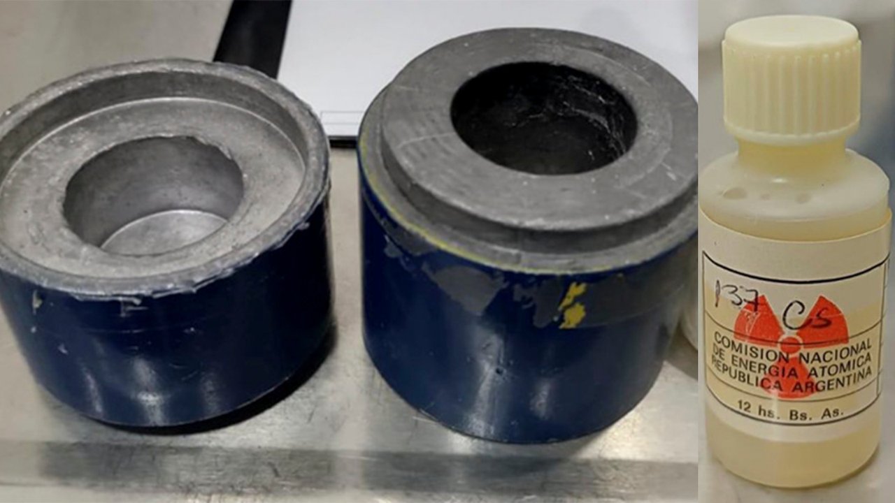 Cápsula de material radioactivo desaparecida: el comunicado de la fiscalía