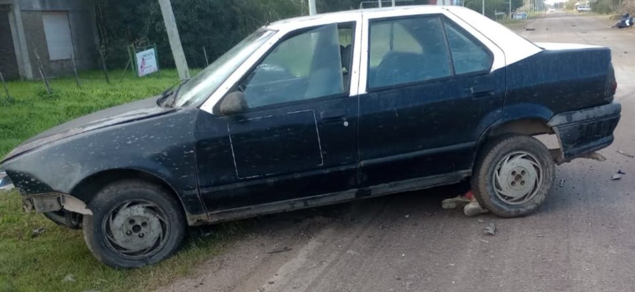 Murió un motociclista en Berisso tras chocar contra un auto