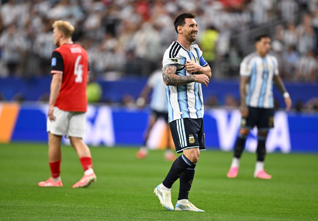 Lionel Messi desata la euforia tras su gol frente a Austria en el Mundial 2026