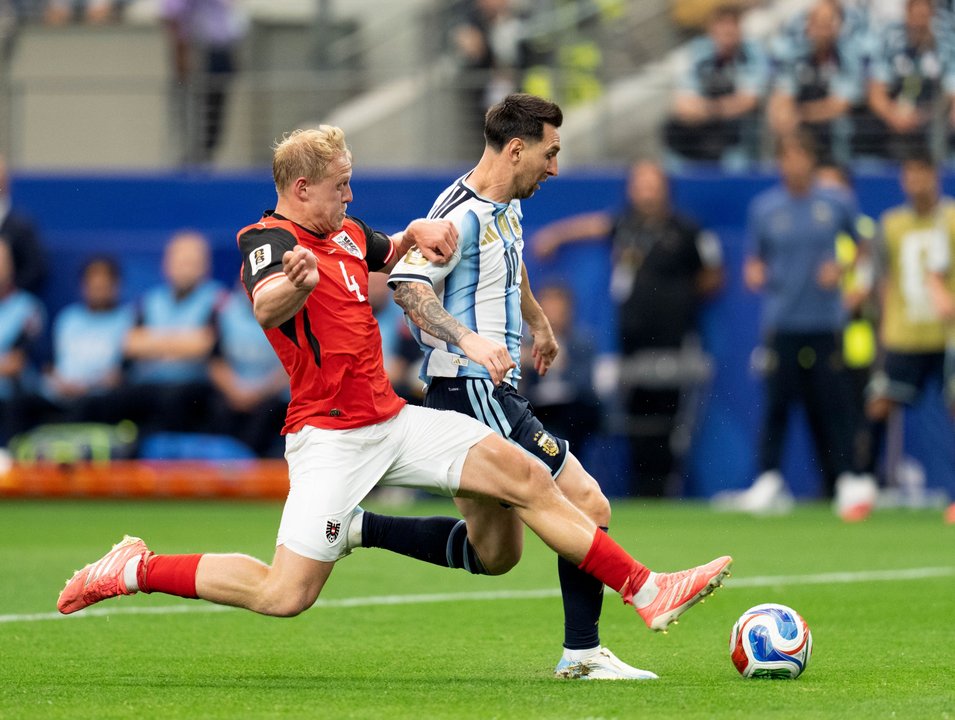 Messi volvió a destacarse en un costoso triunfo de la Selección argentina ante Austria