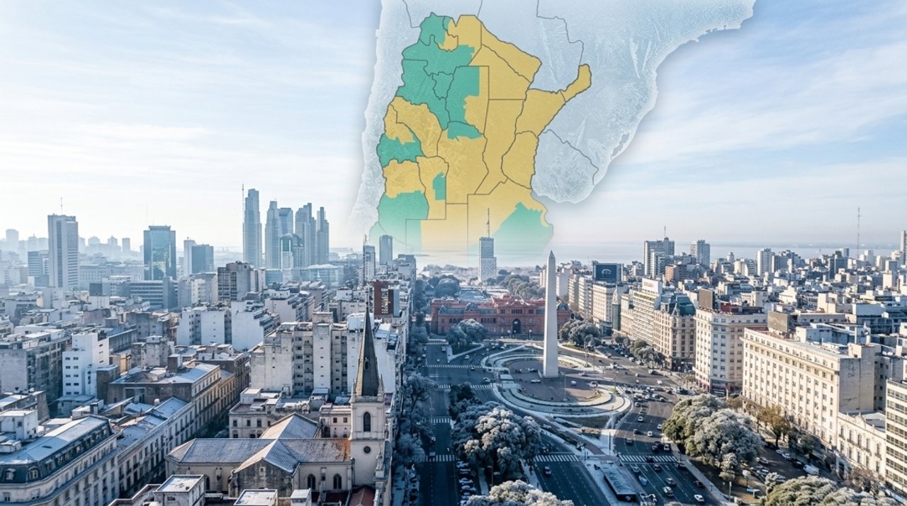 Alerta por frío extremo en el AMBA y medio país: ¿puede nevar en Buenos Aires?