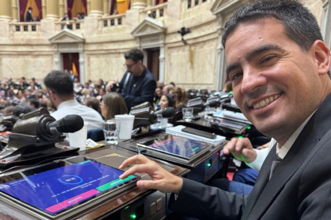 Adrián Ravier participará de la sesión en Diputados como legislador por La Pampa