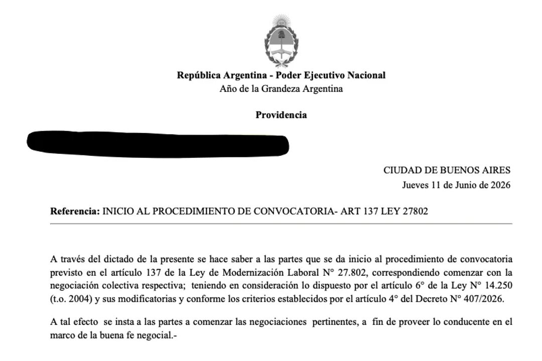 Javier Milei y la reforma laboral que impacta en los gremios