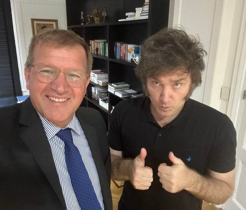 Eduardo Serenellini, ex secretario de Prensa de Javier Milei