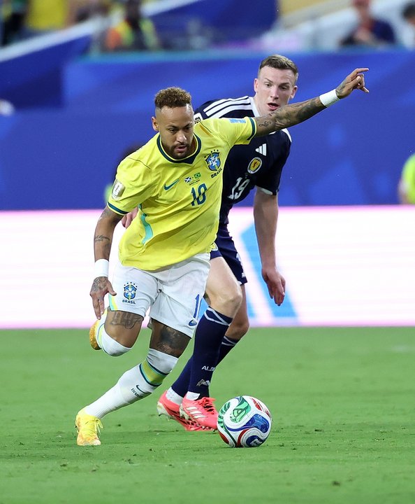 Neymar emocionado tras su debut en el Mundial 2026