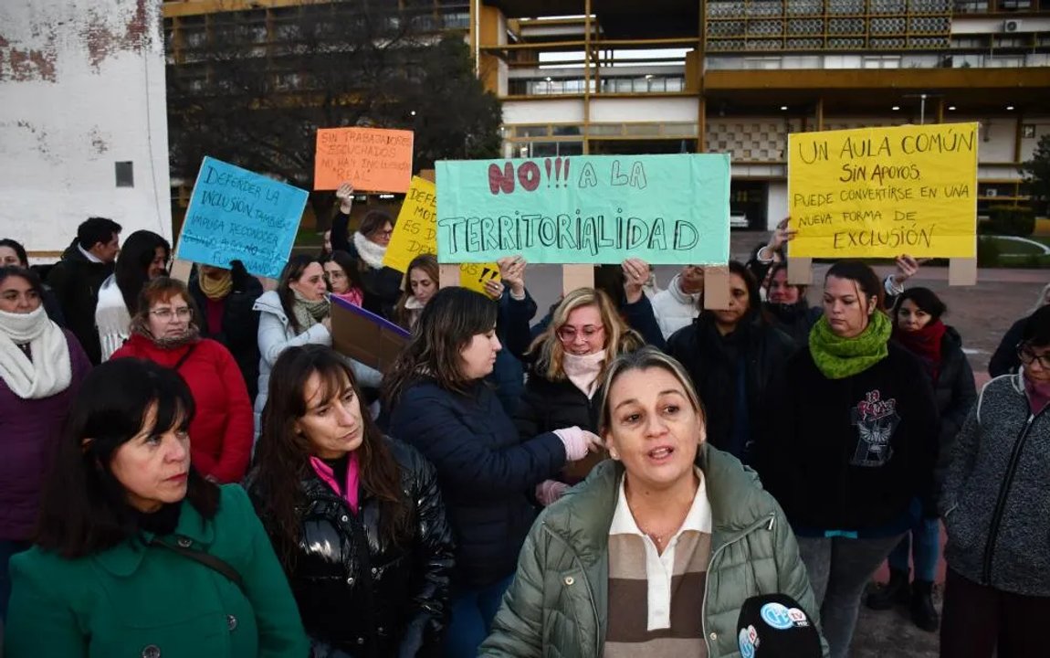La Pampa: docentes acusan falsa inclusión frente a Ziliotto