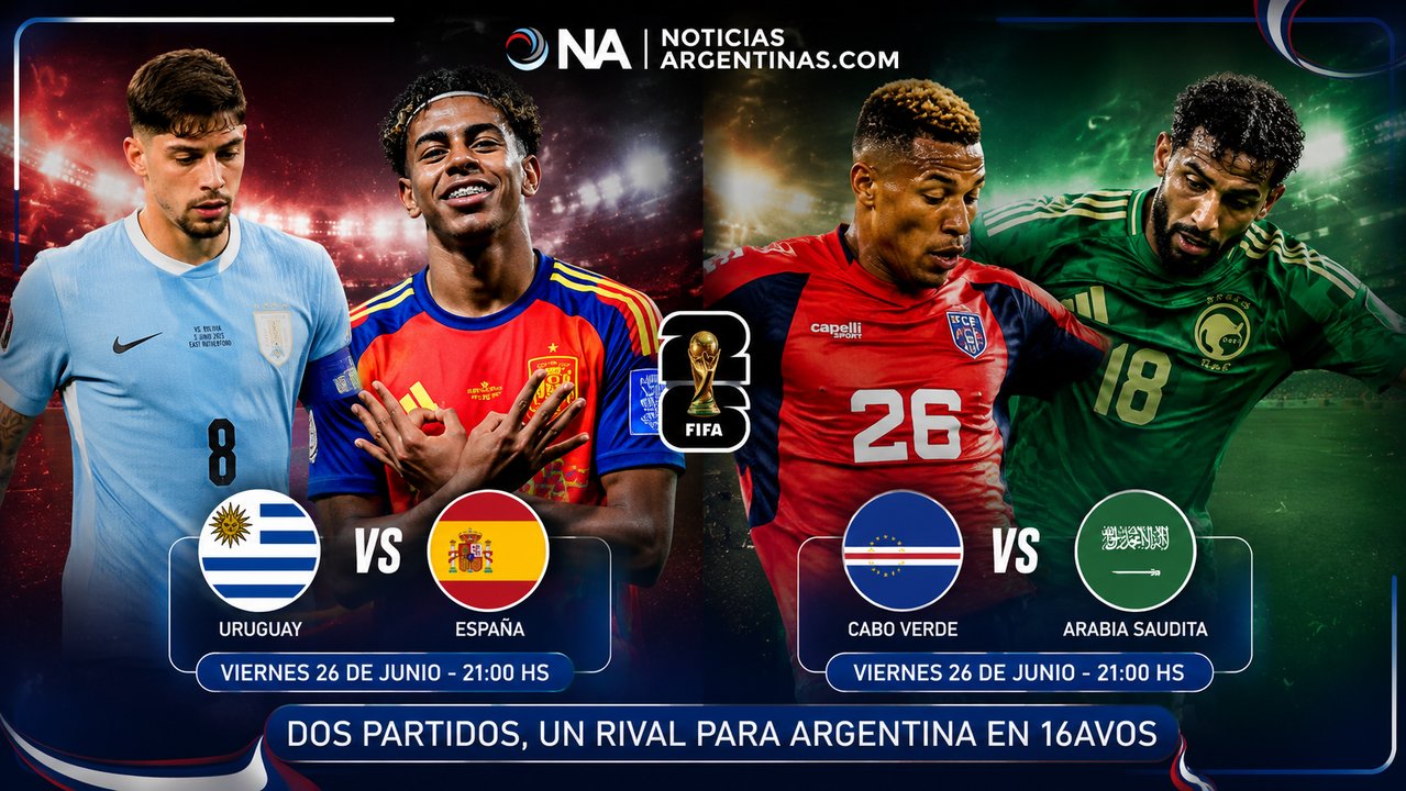 El rival de Argentina se define hoy: los dos partidos que pueden cambiar el cruce de 16avos del Mundial 2026