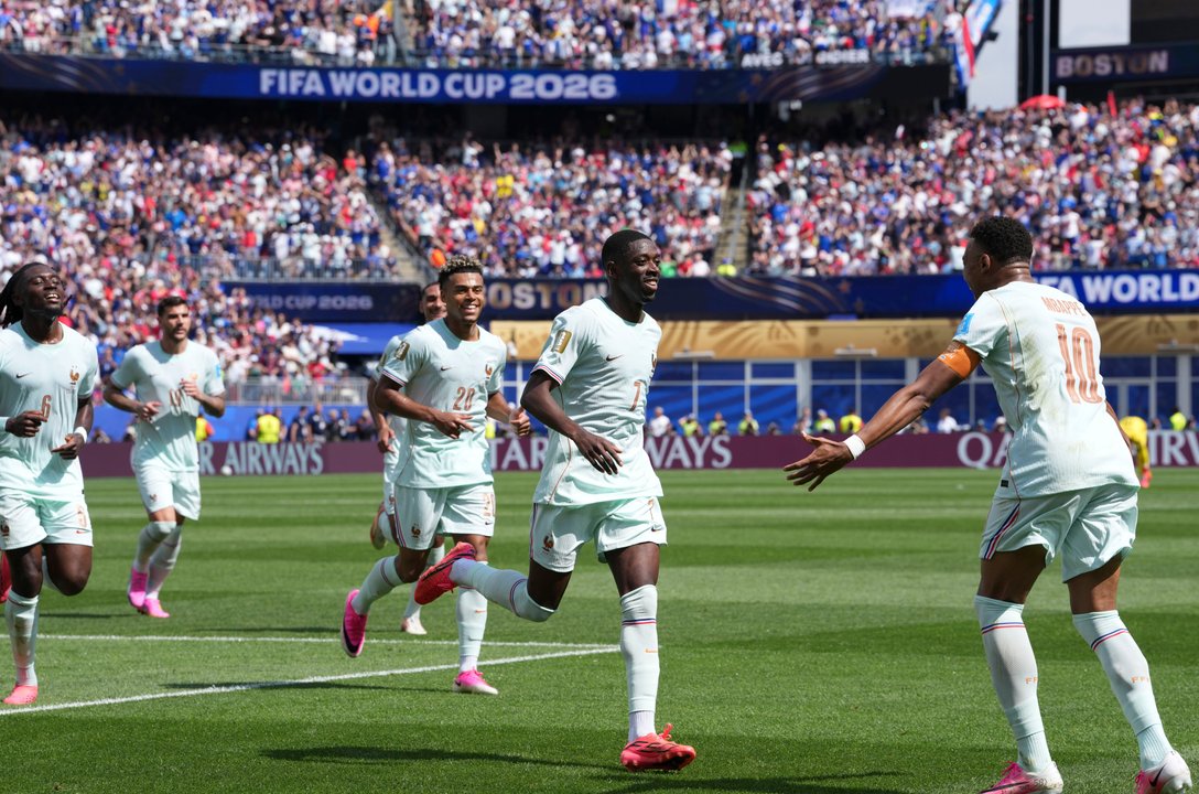 Festejo de la Selección de Francia en el Mundial 2026
