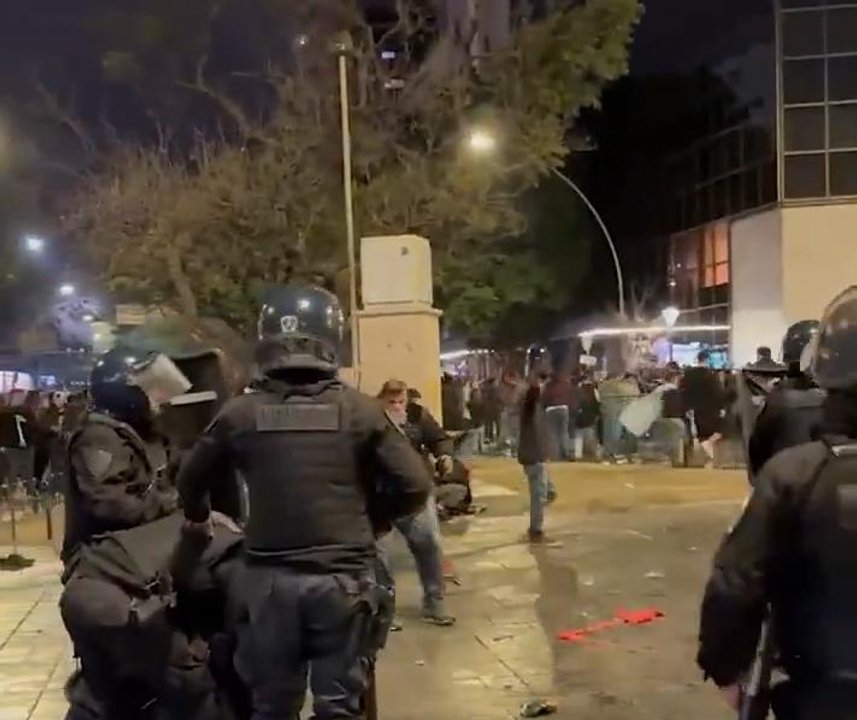 Córdoba: cuatro detenidos y dos policías lesionados en los festejos por el triunfo de la Selección argentina
