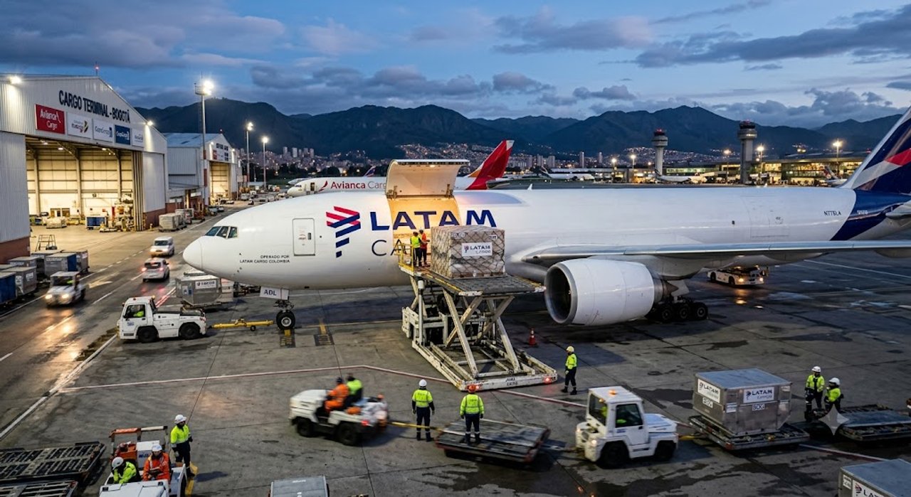 Creció un 1,9% el transporte de carga aérea en Latinoamérica en mayo