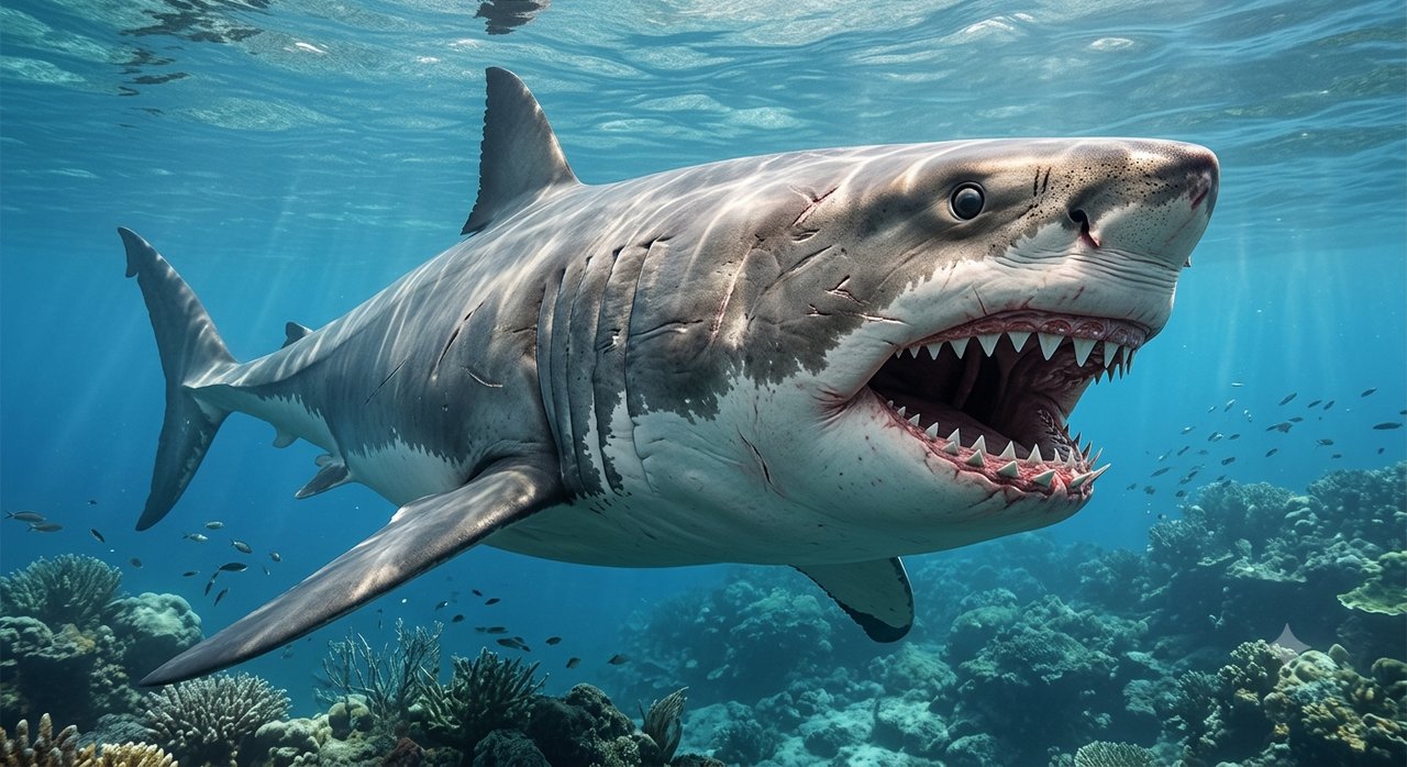 Científicos lograron confirmar cuánto medía el megalodón, el tiburón más grande de la historia