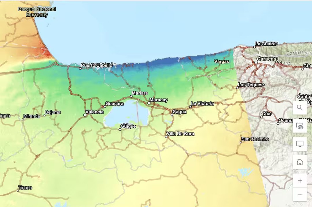 La NASA mostró cómo los terremotos desplazaron la superficie terrestre en Venezuela