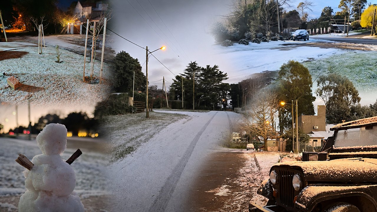 Nevadas en la provincia de Buenos Aires reavivan la discusión por la Zona Fría