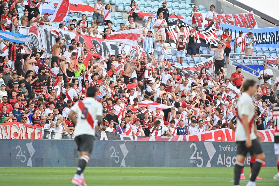 River igualó 2-2 con Flamengo en un amistoso de pretemporada