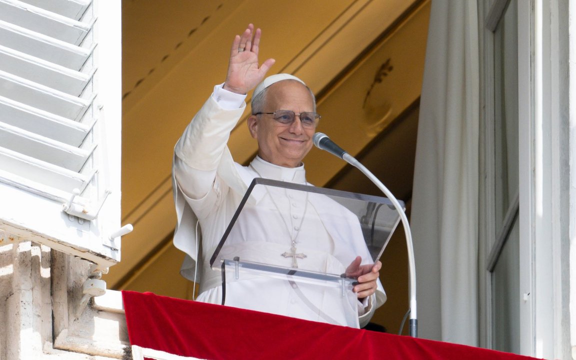 El Papa León XIV advirtió que “bajo el azote de la guerra Cristo es esperanza"