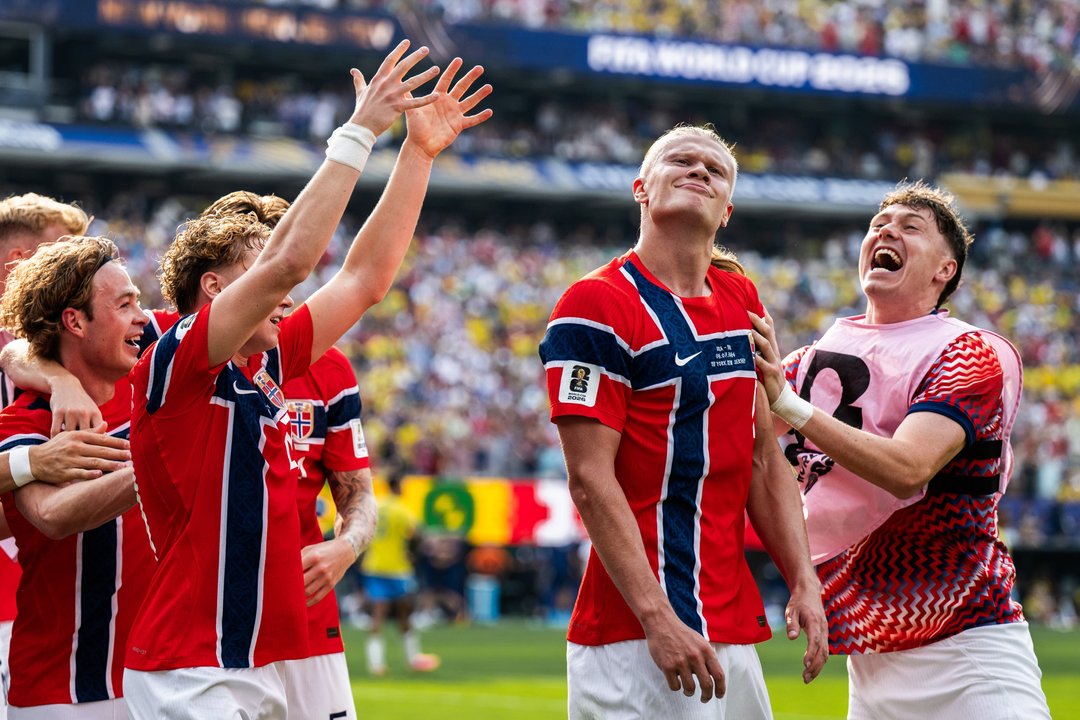 Haaland alcanzó los 7 goles y dejó a Brasil fuera del Mundial con un doblete decisivo