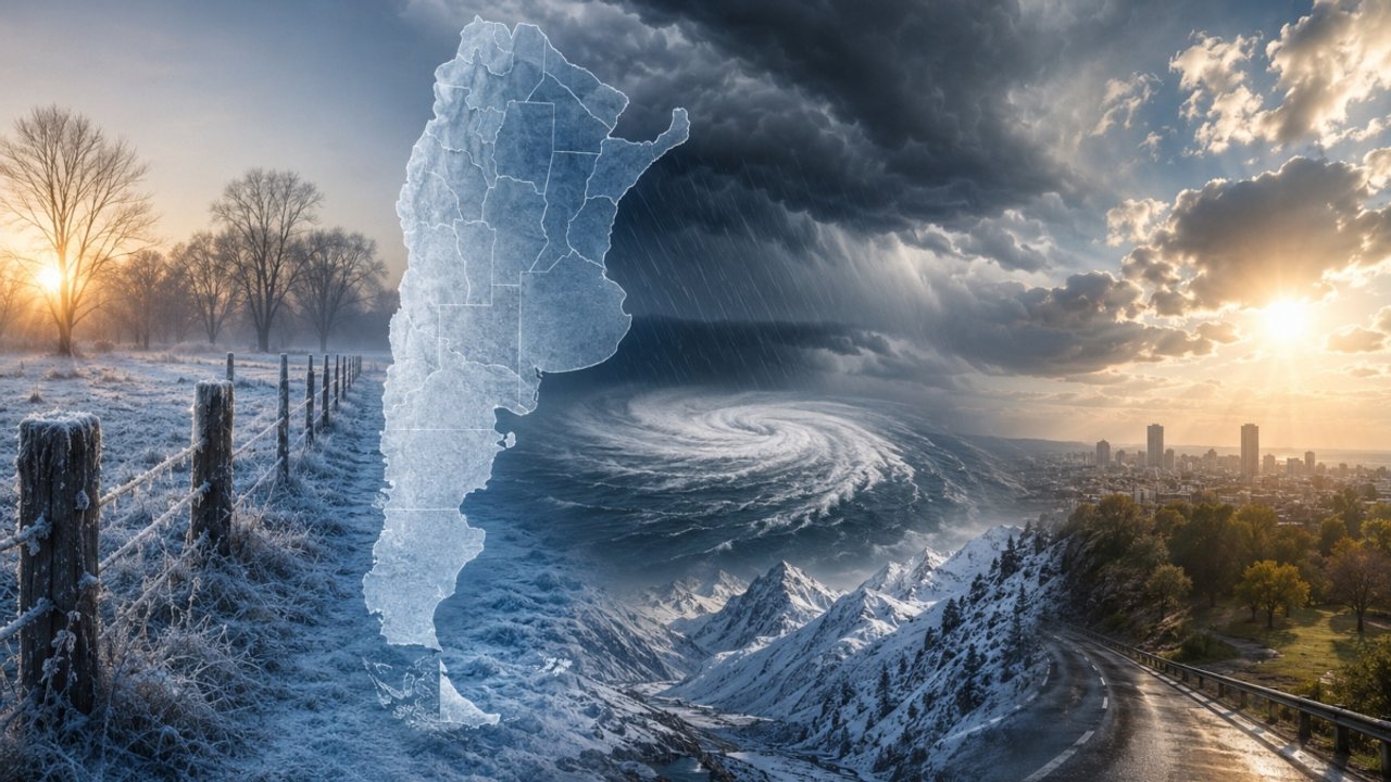 Cambia el pronóstico: cómo sigue la ola polar, cuándo afloja el frío y qué pasará con la ciclogénesis