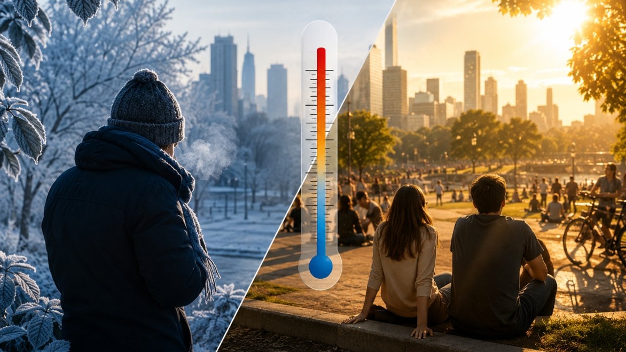 Sorprendente aumento de la temperatura en el AMBA: tras la ola polar, el termómetro rozará los 20 grados