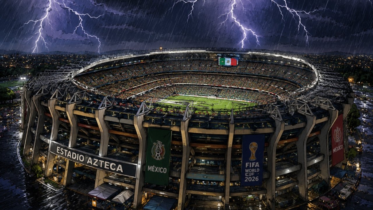 México vs. Inglaterra: el partido del Mundial 2026 se retrasó una hora por tormentas eléctricas